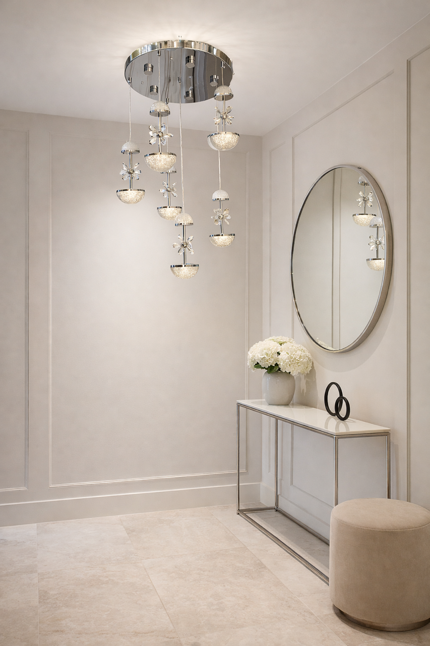  Led φωτιστικό "halfbo"